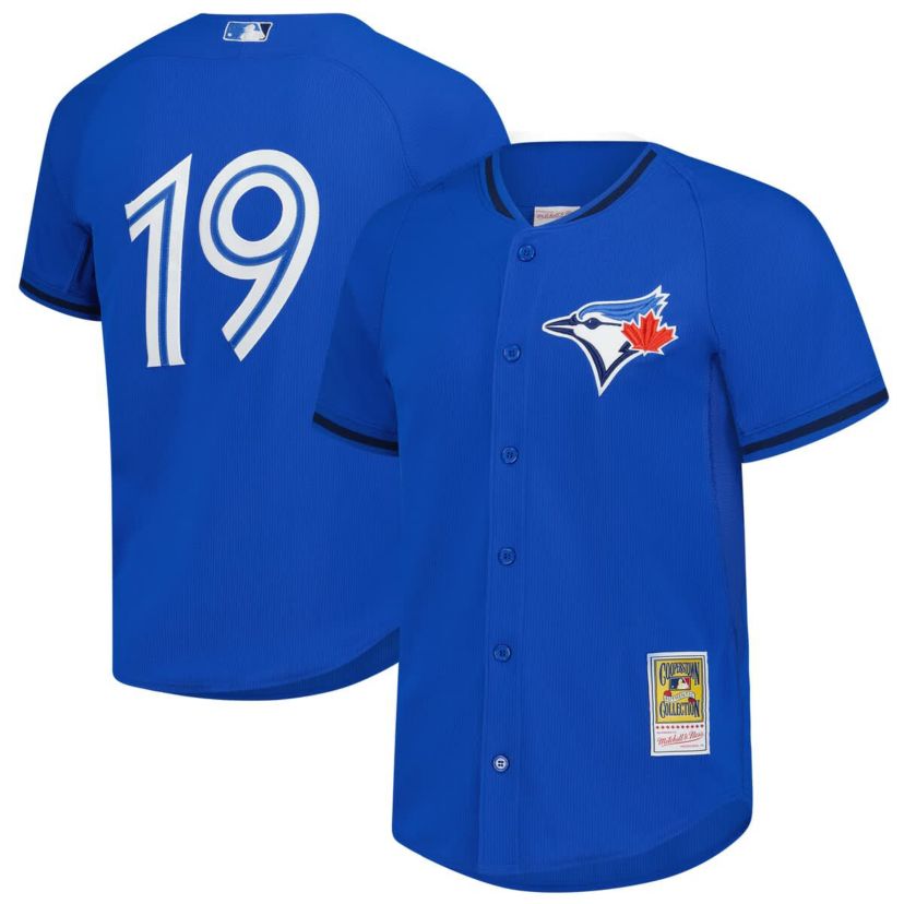 Toronto Blue Jays MLB Jose Bautista Toronto Jays Authentic Batting Practice Jersey