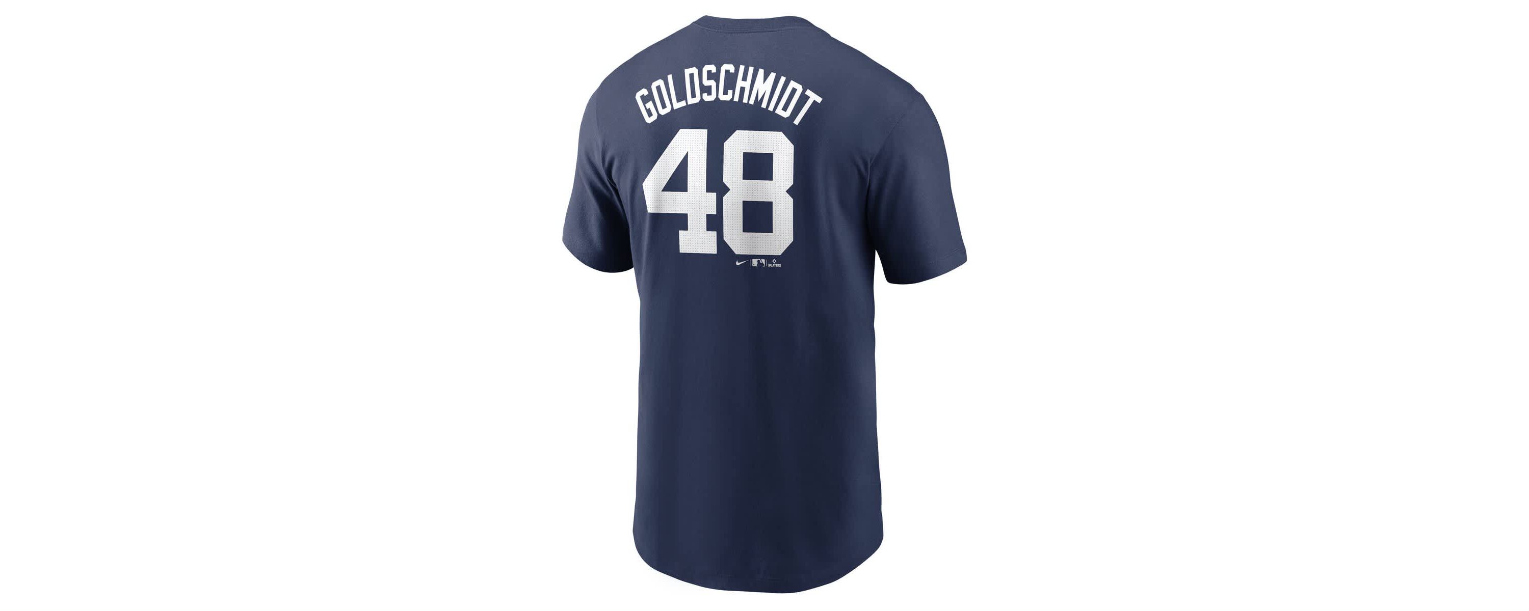 MLB Nike Paul Goldschmidt New York Yankees Fuse Name & Number T-Shirt