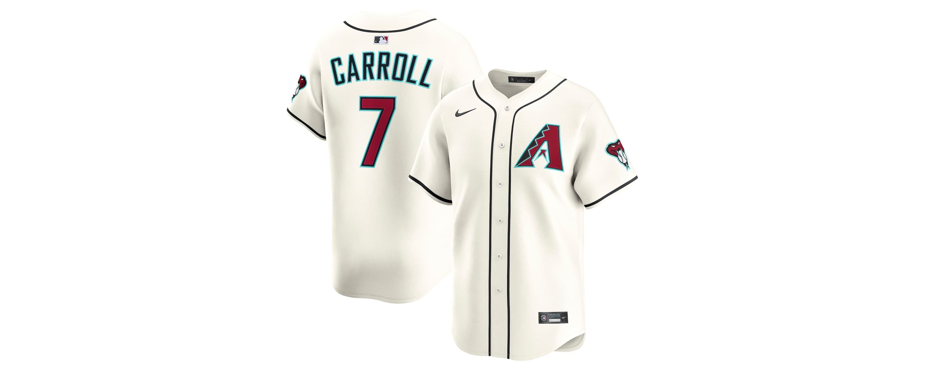 MLB Nike Corbin Carroll Arizona Diamondbacks Home Limited Player Jersey