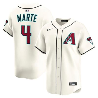Men's MLB Nike Ketel Marte Arizona Diamondbacks Home Limited Player Jersey, 4XL