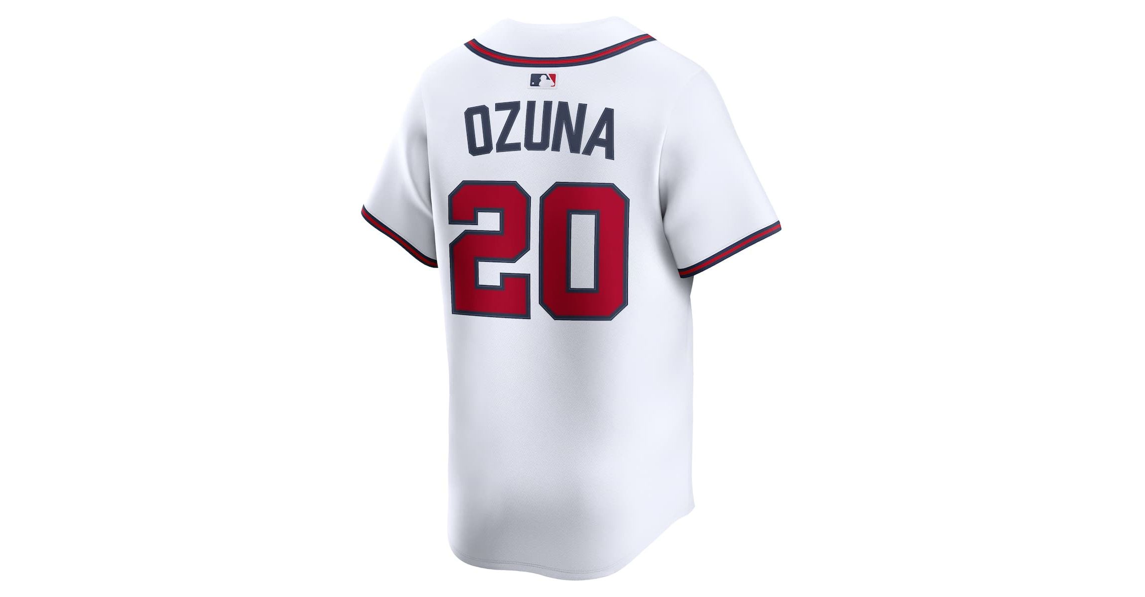 MLB Nike Marcell Ozuna Atlanta Braves Home Limited Player Jersey
