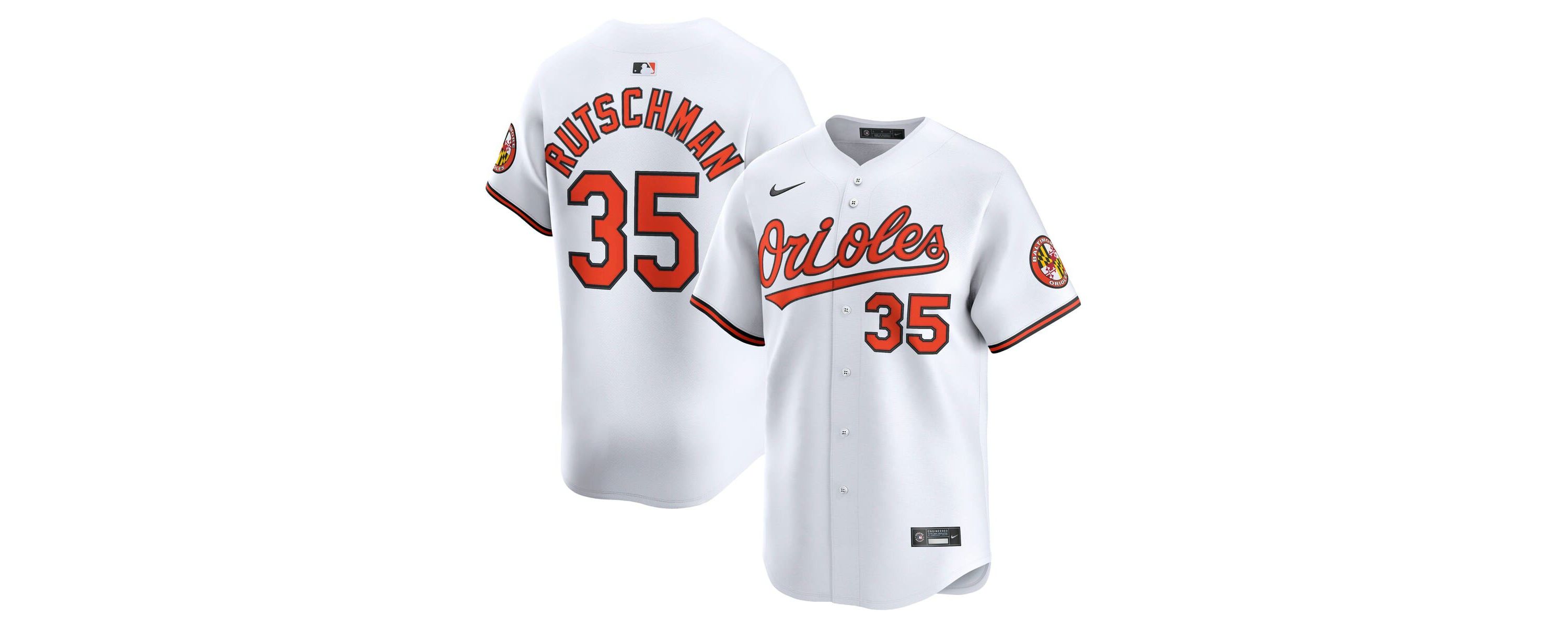 MLB Nike Adley Rutschman Baltimore Orioles Home Limited Player Jersey