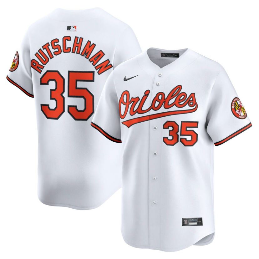 MLB Nike Adley Rutschman Baltimore Orioles Home Limited Player Jersey