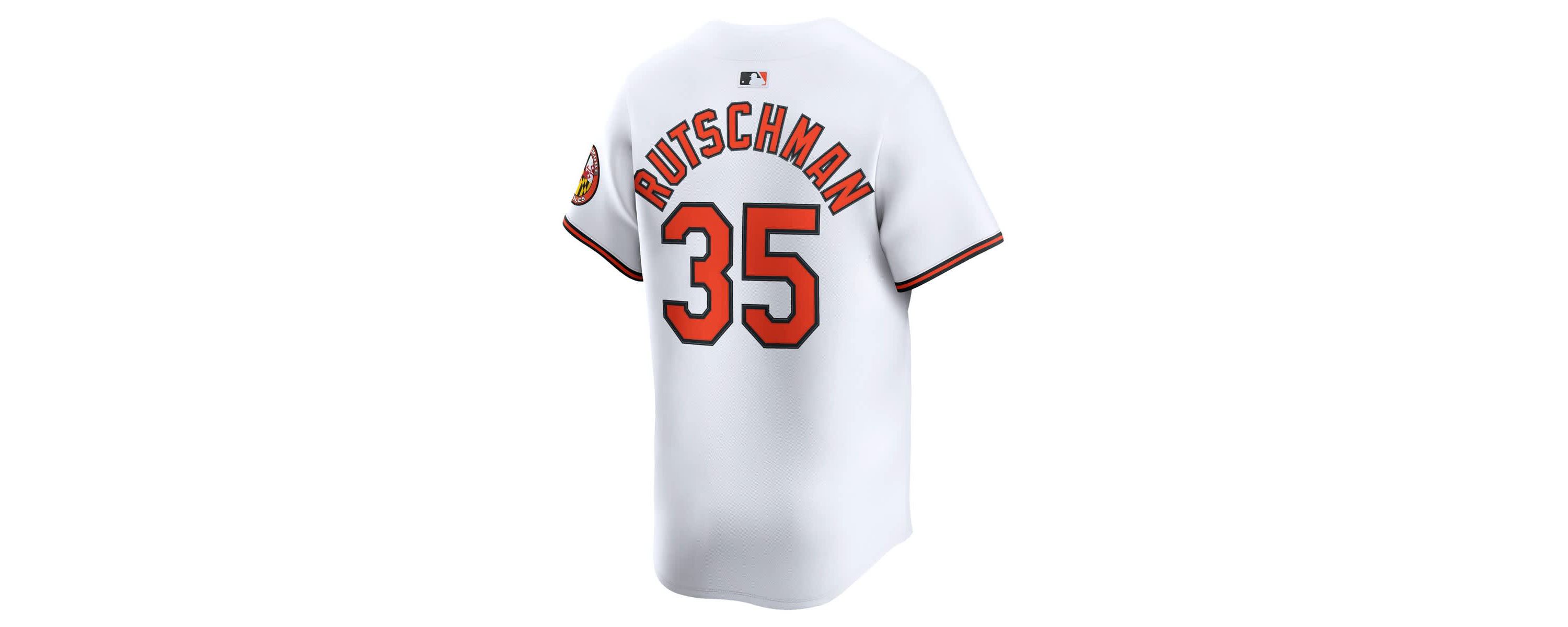 MLB Nike Adley Rutschman Baltimore Orioles Home Limited Player Jersey