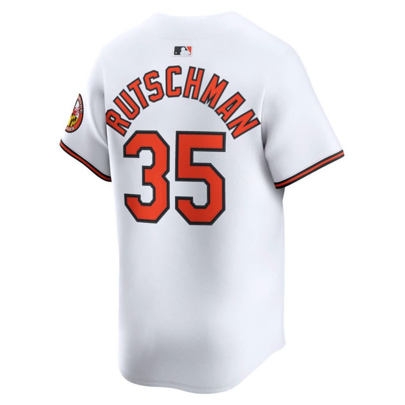 MLB Nike Adley Rutschman Baltimore Orioles Home Limited Player Jersey