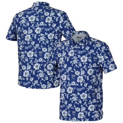 Reyn Spooner Men's MLB Kansas City Royals Pua Performance Polo, Blue, Large