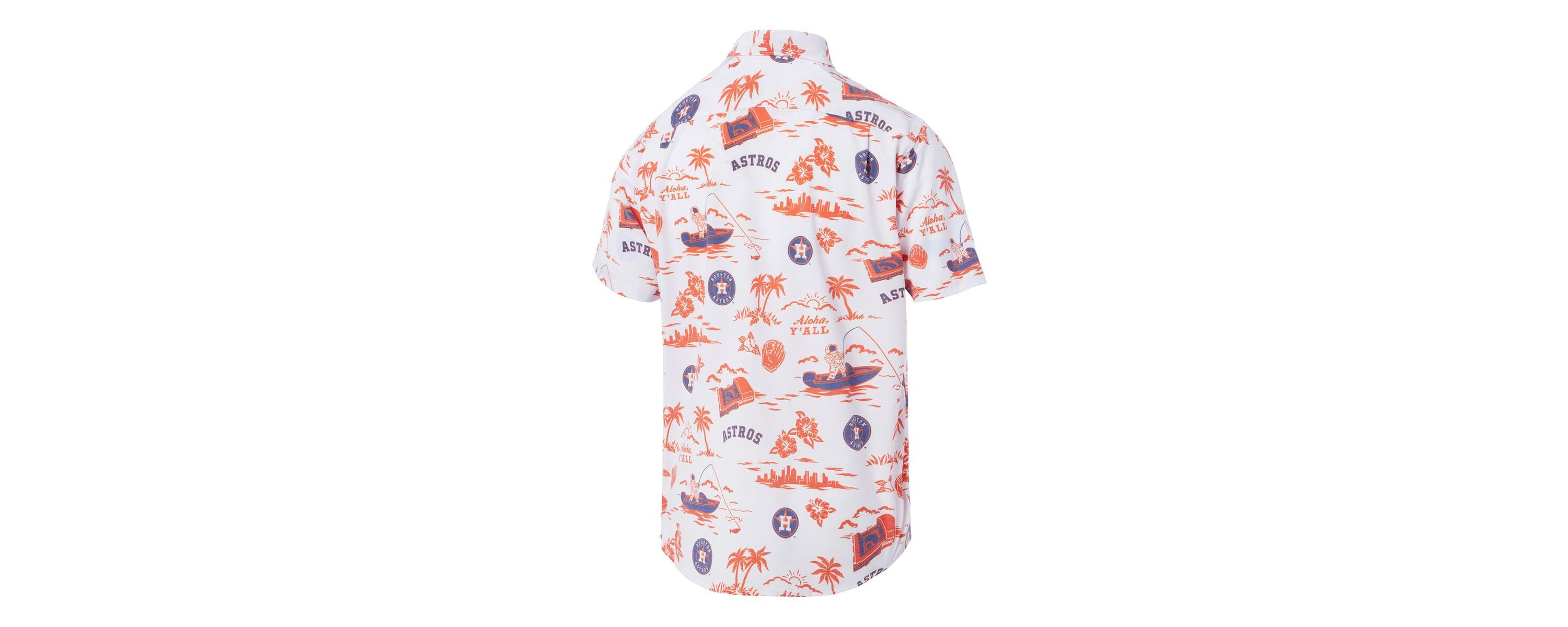 MLB Houston Astros Kekai Performance Button-Up Top