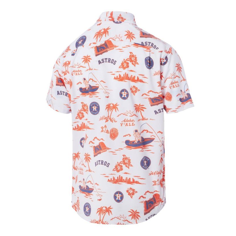 MLB Houston Astros Kekai Performance Button-Up Top
