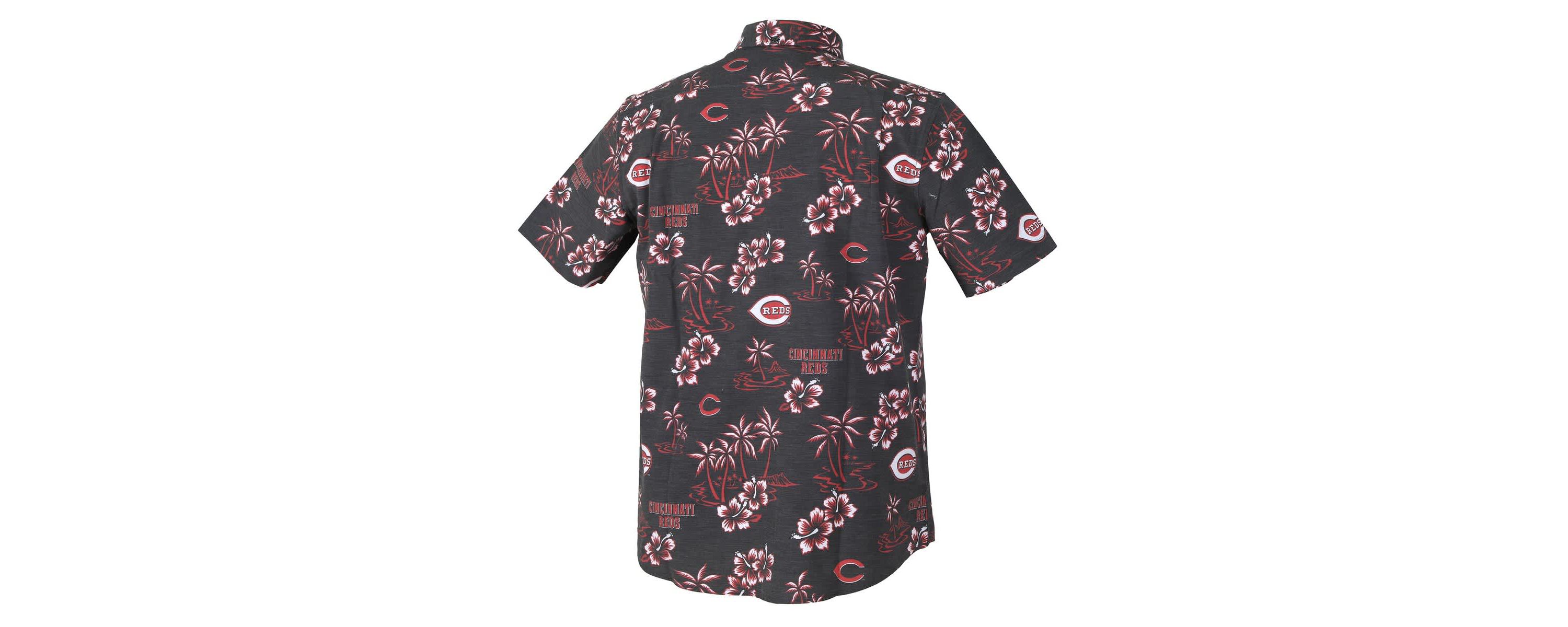 MLB Cincinnati Reds Kekai Performance Button-Up Top