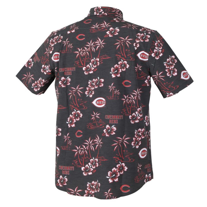 MLB Cincinnati Reds Kekai Performance Button-Up Top