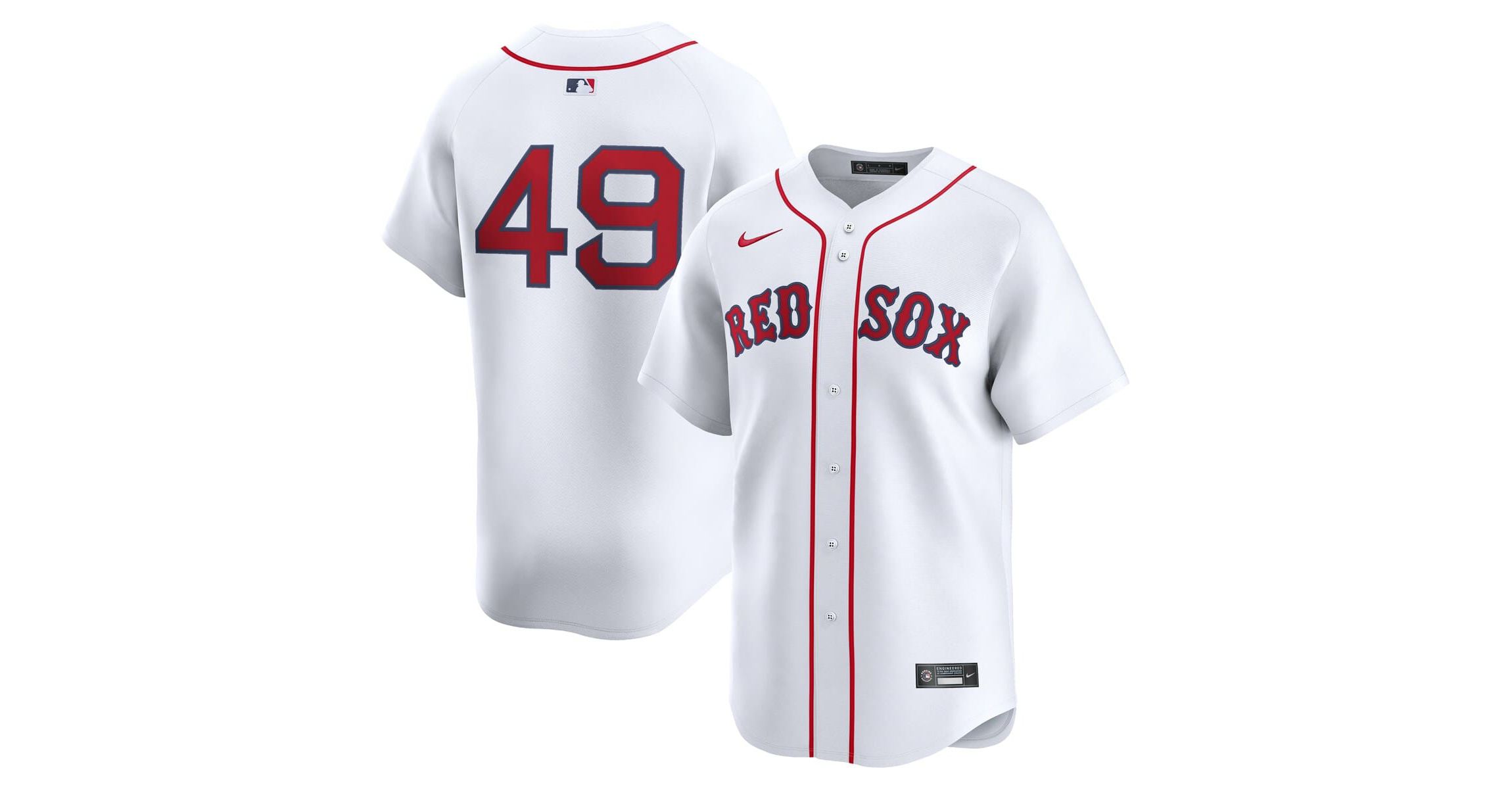 Boston Red Sox MLB Nike Tim Wakefield Boston Sox Home Limited Player Jersey