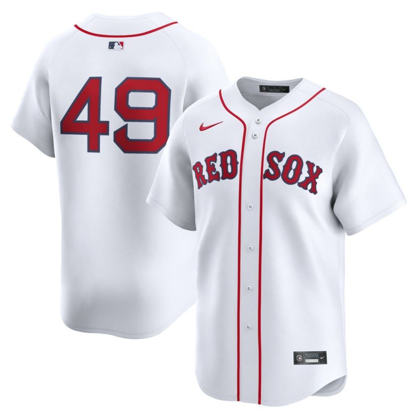 Boston Red Sox MLB Nike Tim Wakefield Boston Sox Home Limited Player Jersey