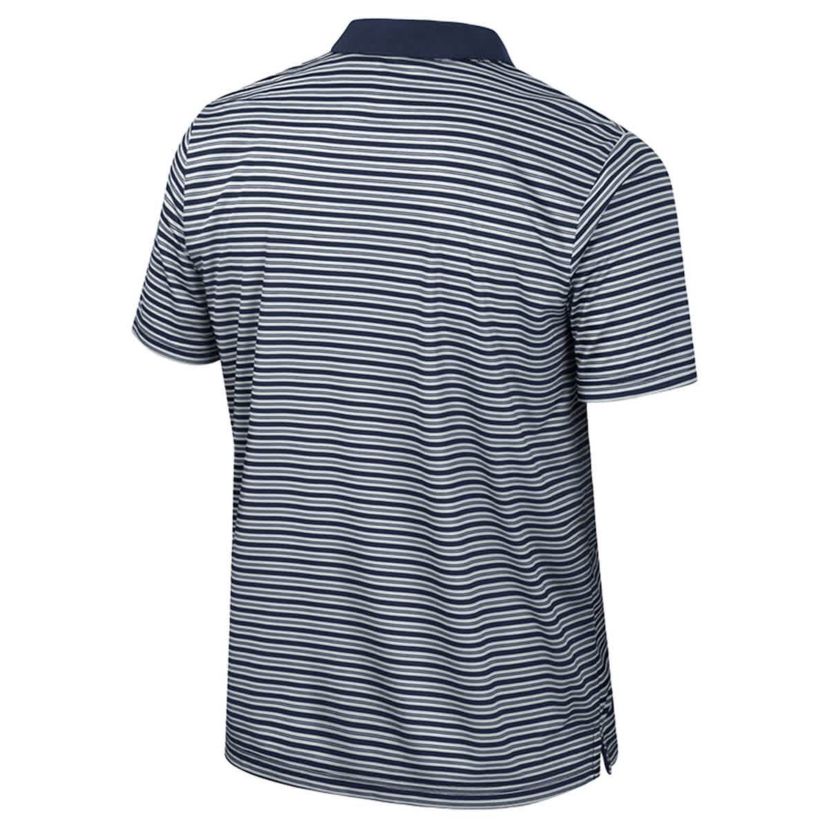 NCAA Michigan Wolverines Striped Polo