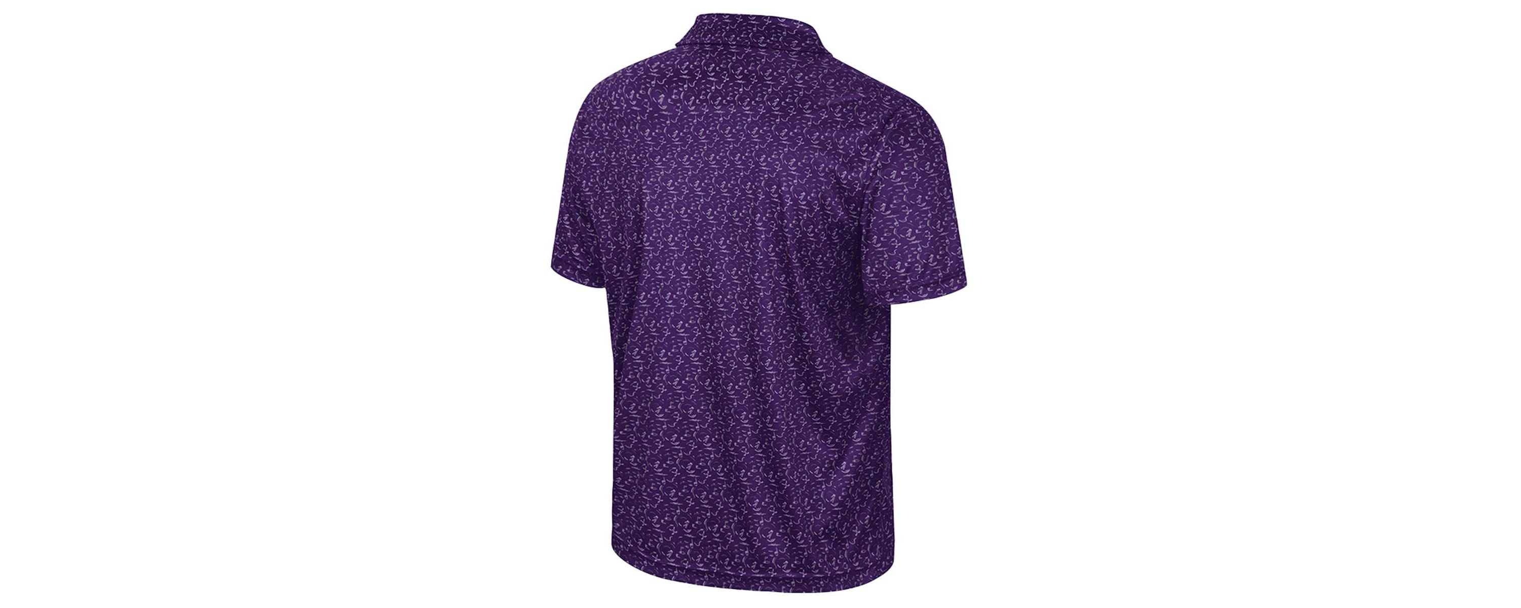 NCAA Kansas State Wildcats Sublimated Golf Polo