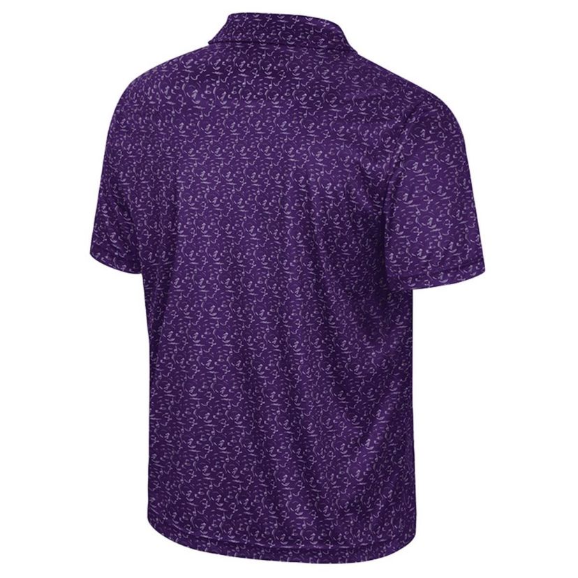 NCAA Kansas State Wildcats Sublimated Golf Polo