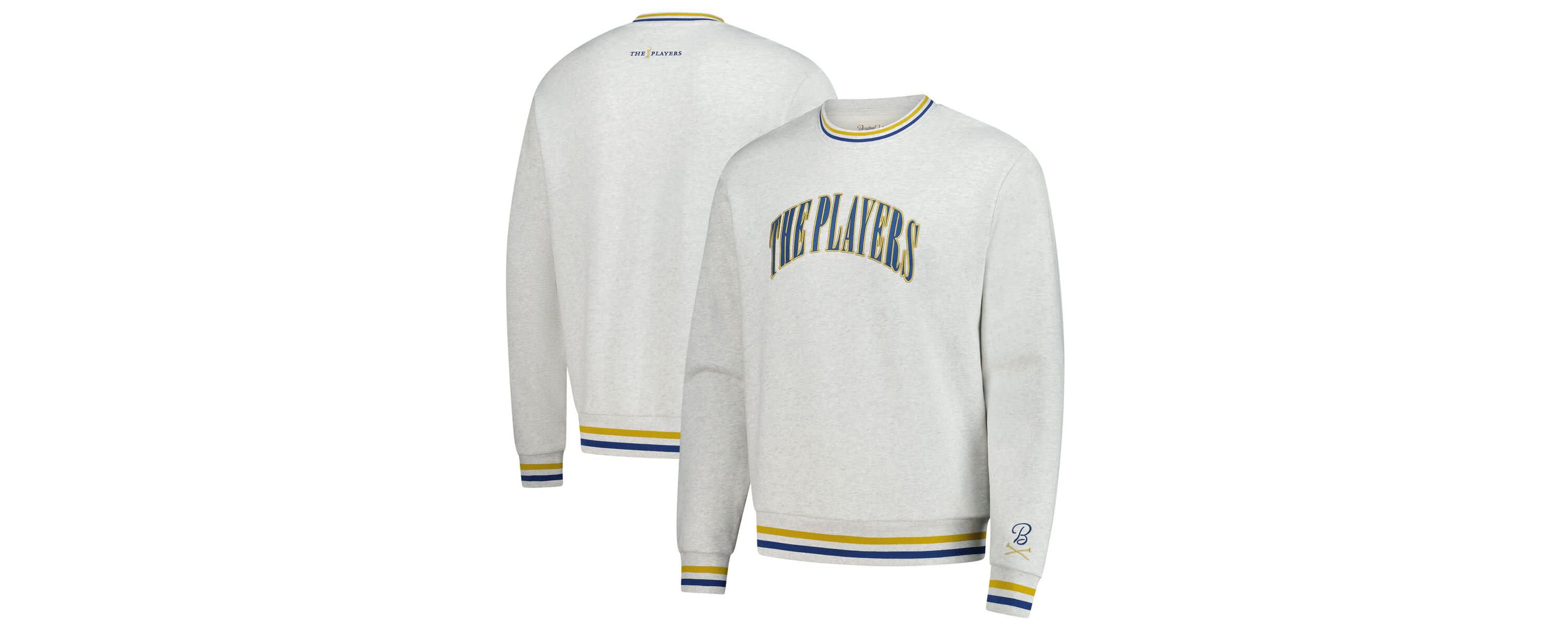 Golf THE PLAYERS Striped Pullover Sweatshirt