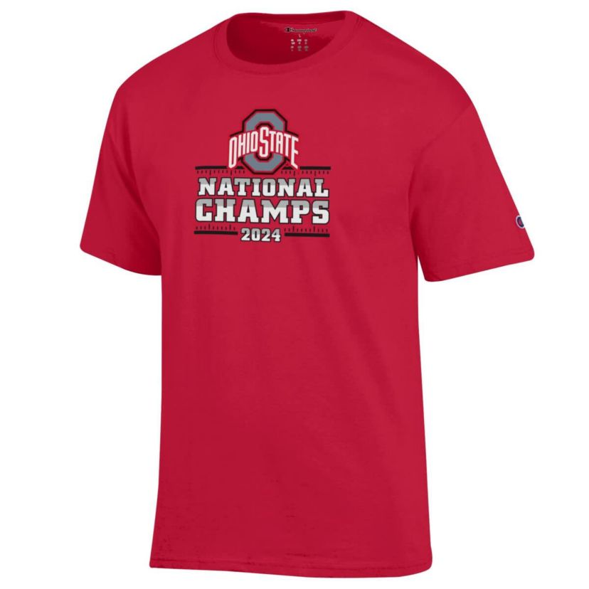 NCAA Ohio State Buckeyes NCAA Football Playoff 2024 National s Schedule T-Shirt