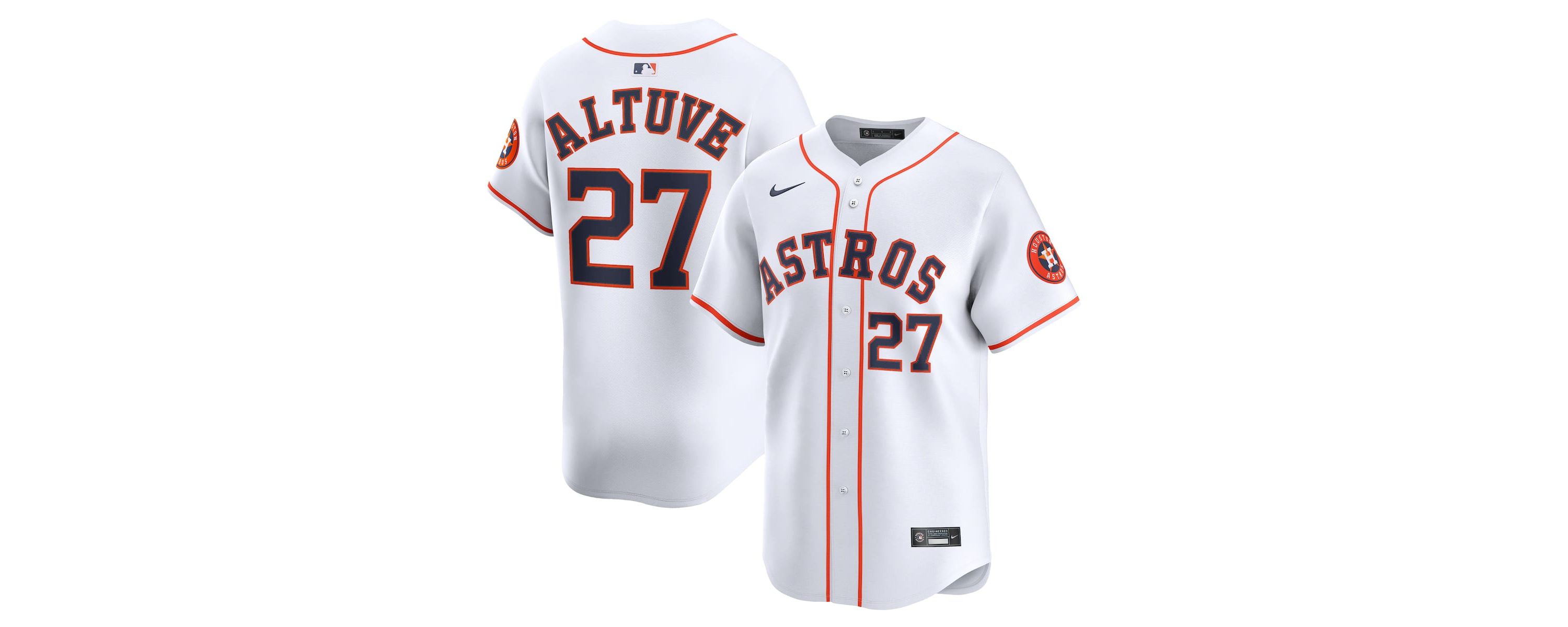 MLB Nike Jose Altuve Houston Astros Home Limited Player Jersey