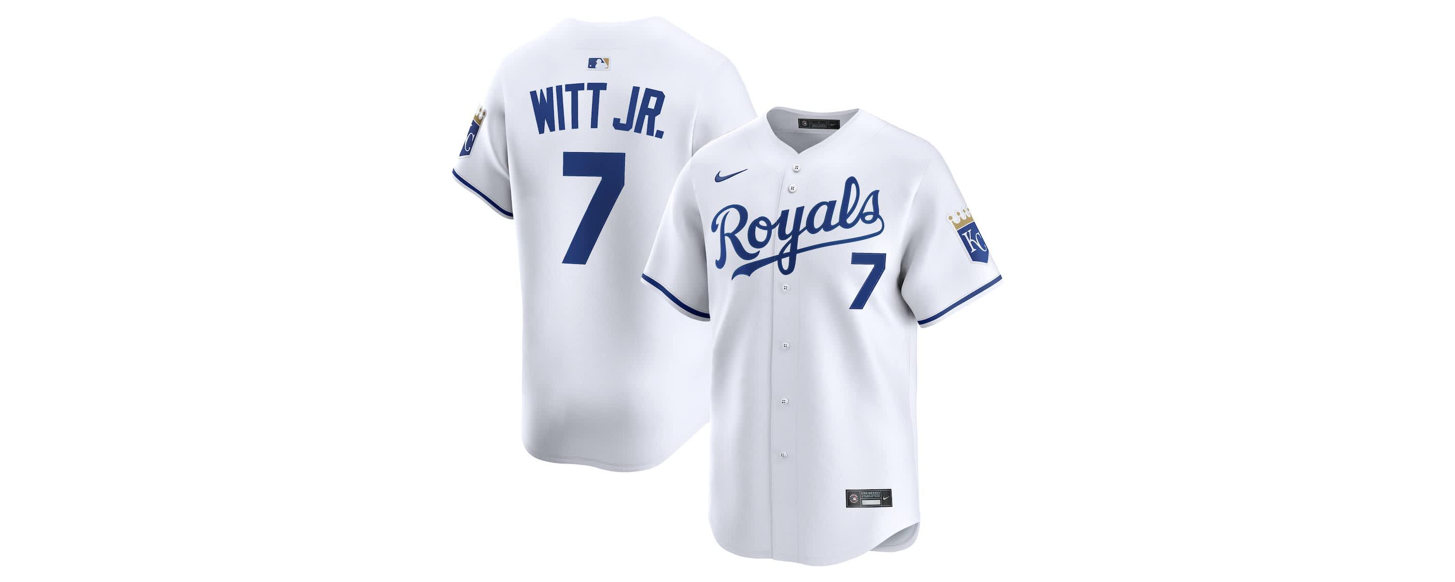 MLB Nike Bobby Witt Jr. Kansas City Royals Home Limited Player Jersey