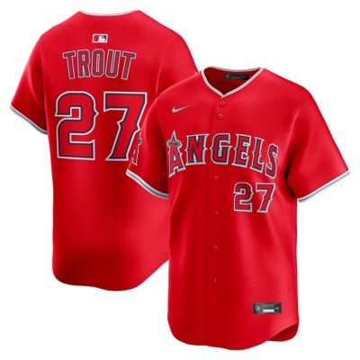 Men's MLB Nike Mike Trout Los Angeles Angels Alternate Limited Player Jersey
