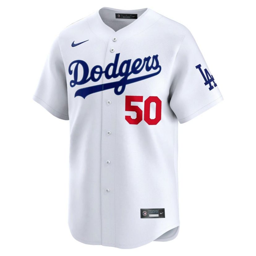 MLB Nike Mookie Betts Los Angeles Dodgers Home Limited Player Jersey