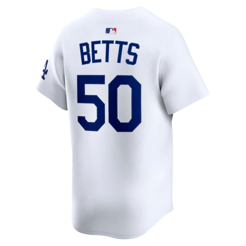 MLB Nike Mookie Betts Los Angeles Dodgers Home Limited Player Jersey