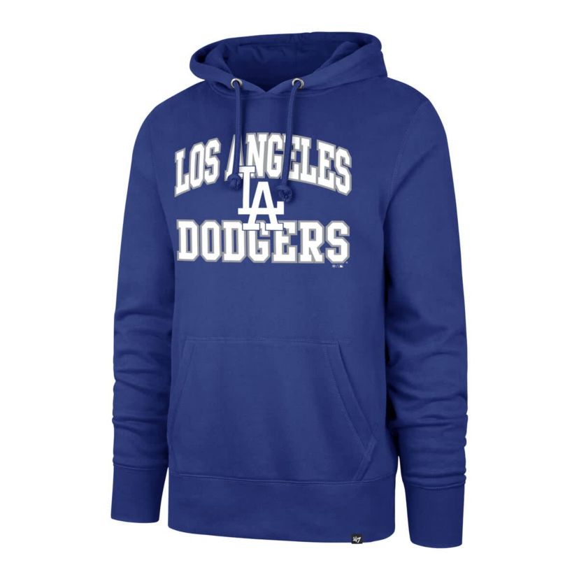 MLB Los Angeles Dodgers Big & Tall Velocity Fleece Pullover Hoodie