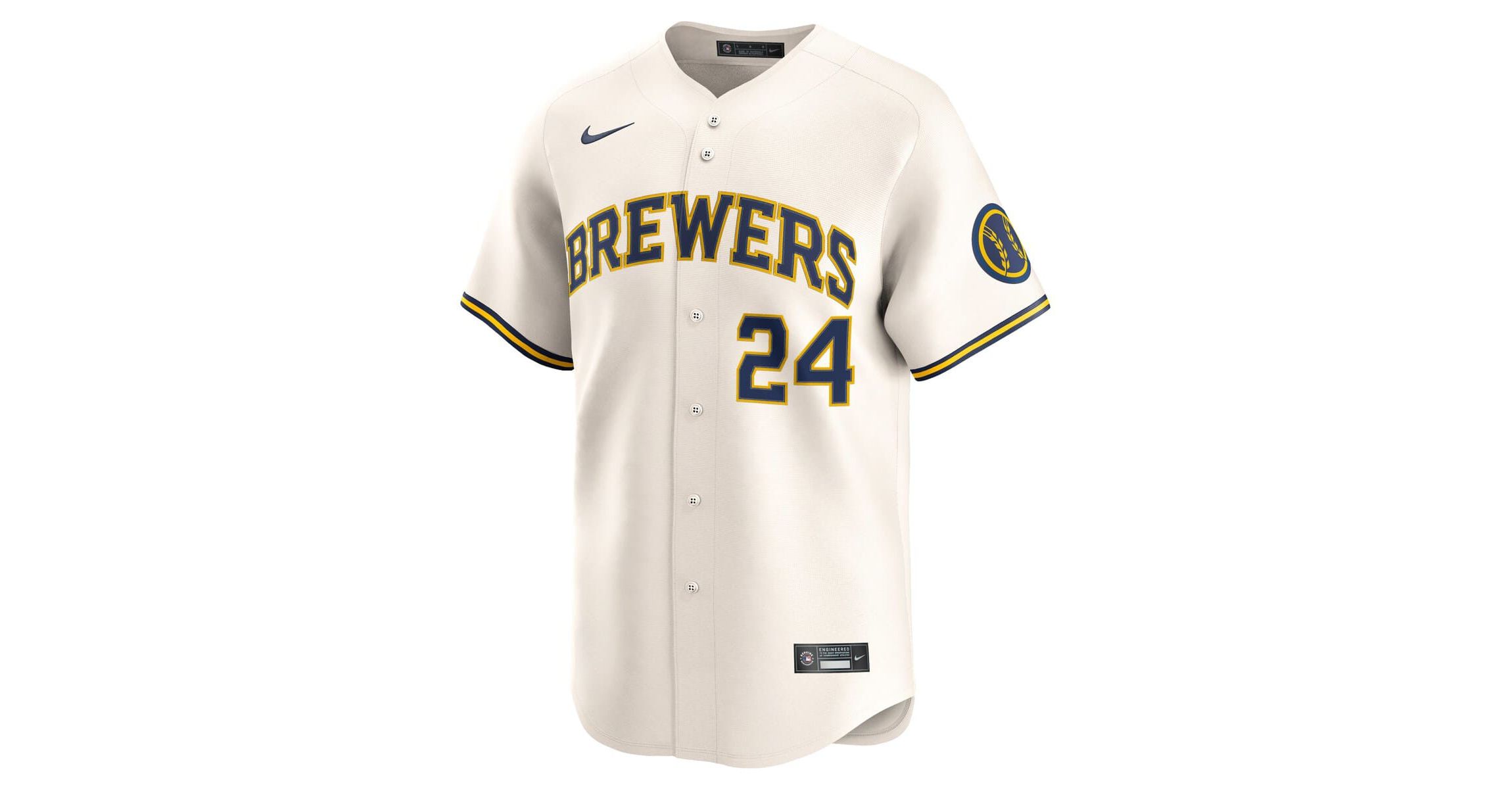 MLB Nike William Contreras Milwaukee Brewers Home Limited Player Jersey