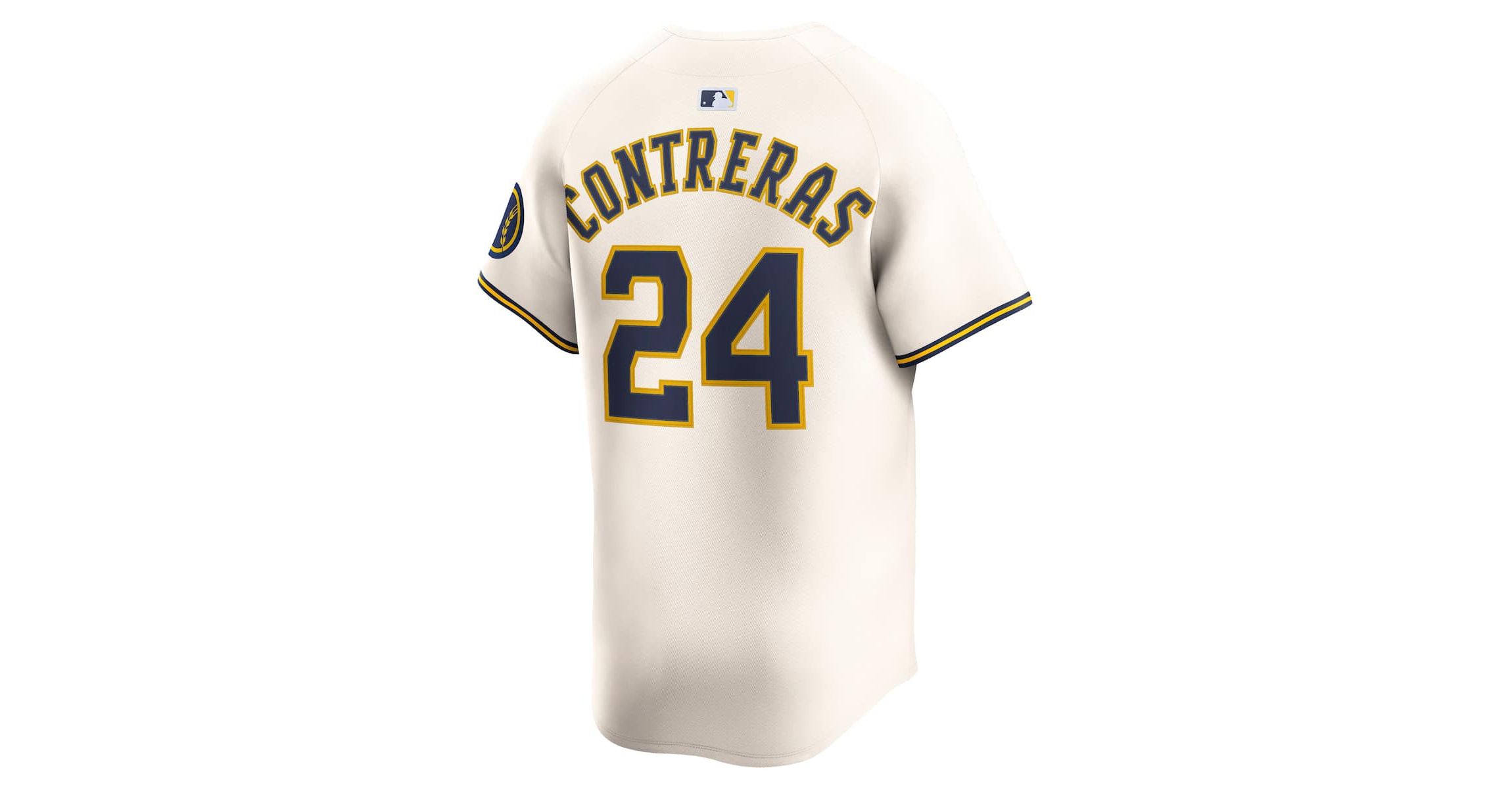 MLB Nike William Contreras Milwaukee Brewers Home Limited Player Jersey