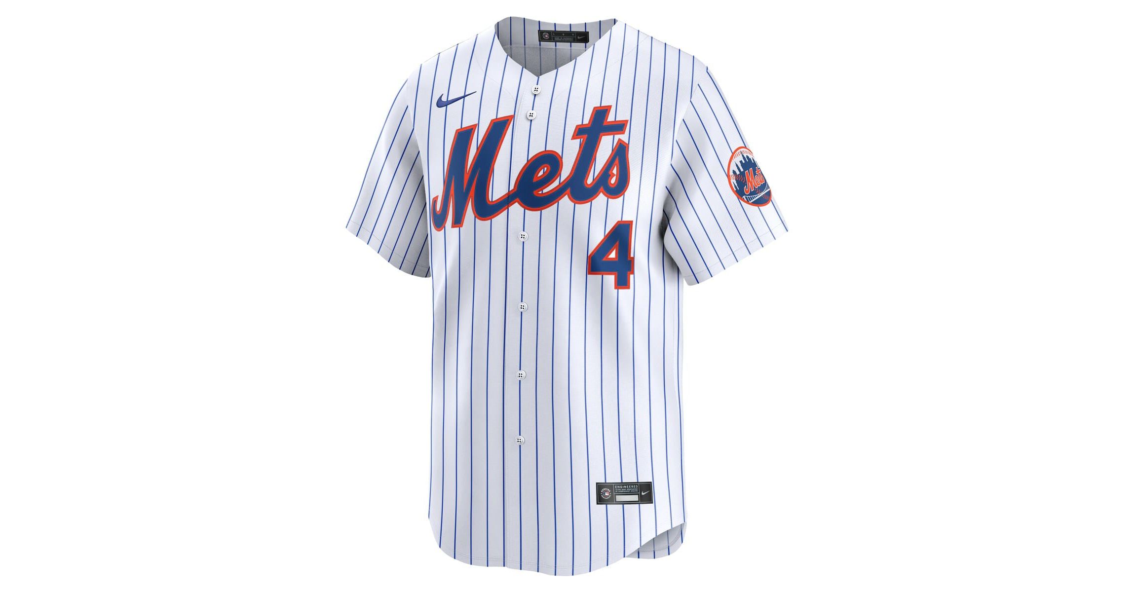 MLB Nike Francisco Alvarez New York Mets Home Limited Player Jersey