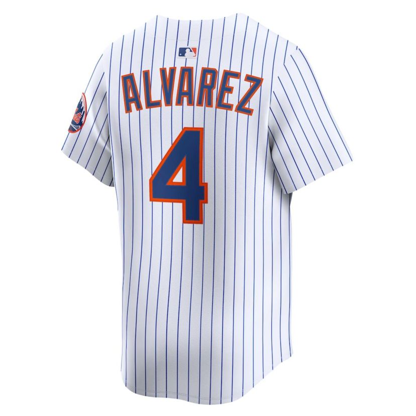 MLB Nike Francisco Alvarez New York Mets Home Limited Player Jersey