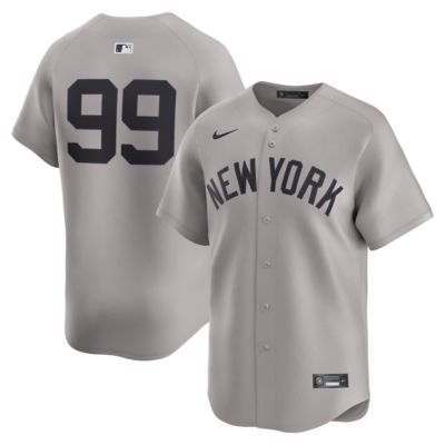 Men's MLB Nike Aaron Judge New York Yankees Road Limited Player Jersey