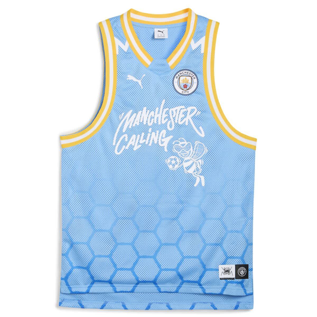 Premier League Light Manchester City 2025 FIFA Club World Cup dryCELL Basketball Jersey