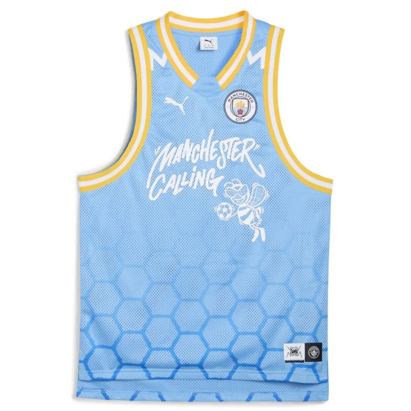 Premier League Light Manchester City 2025 FIFA Club World Cup dryCELL Basketball Jersey