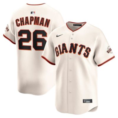 Men's MLB Nike Matt Chapman San Francisco Giants Home Limited Player Jersey