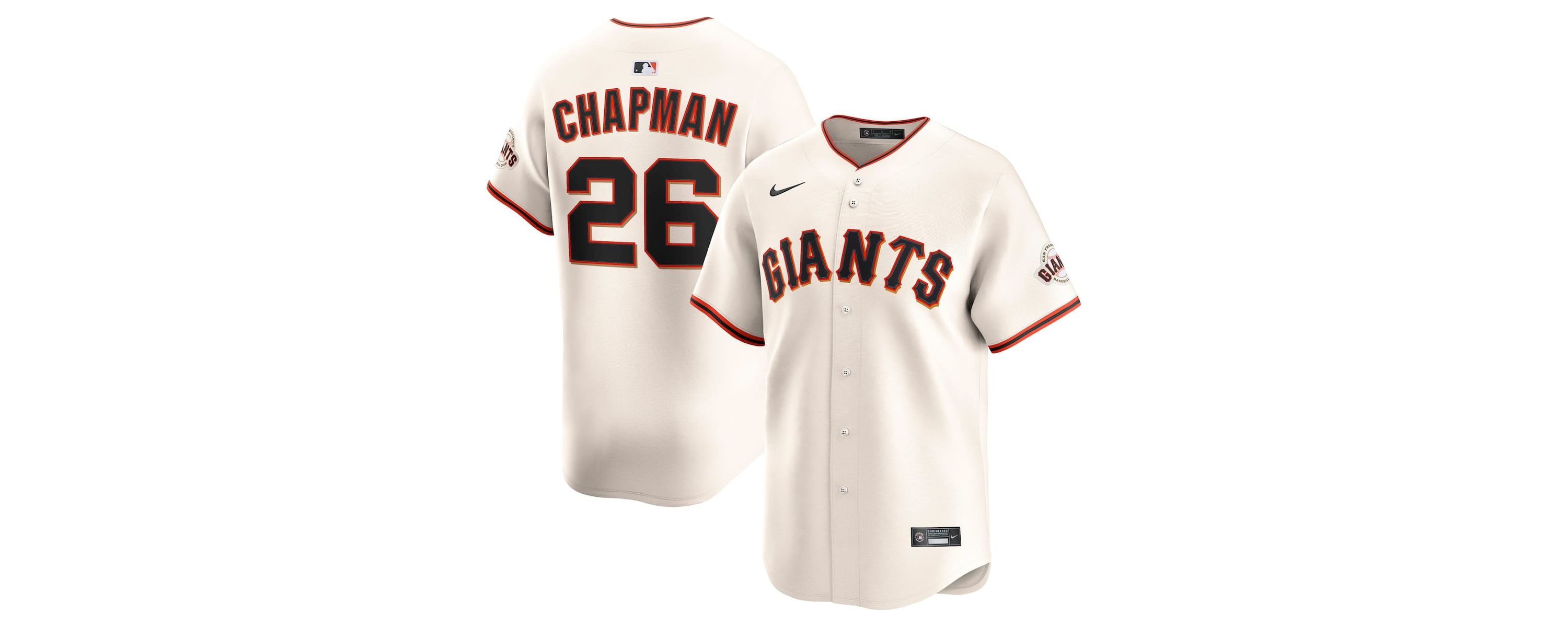 MLB Nike Matt Chapman San Francisco Giants Home Limited Player Jersey