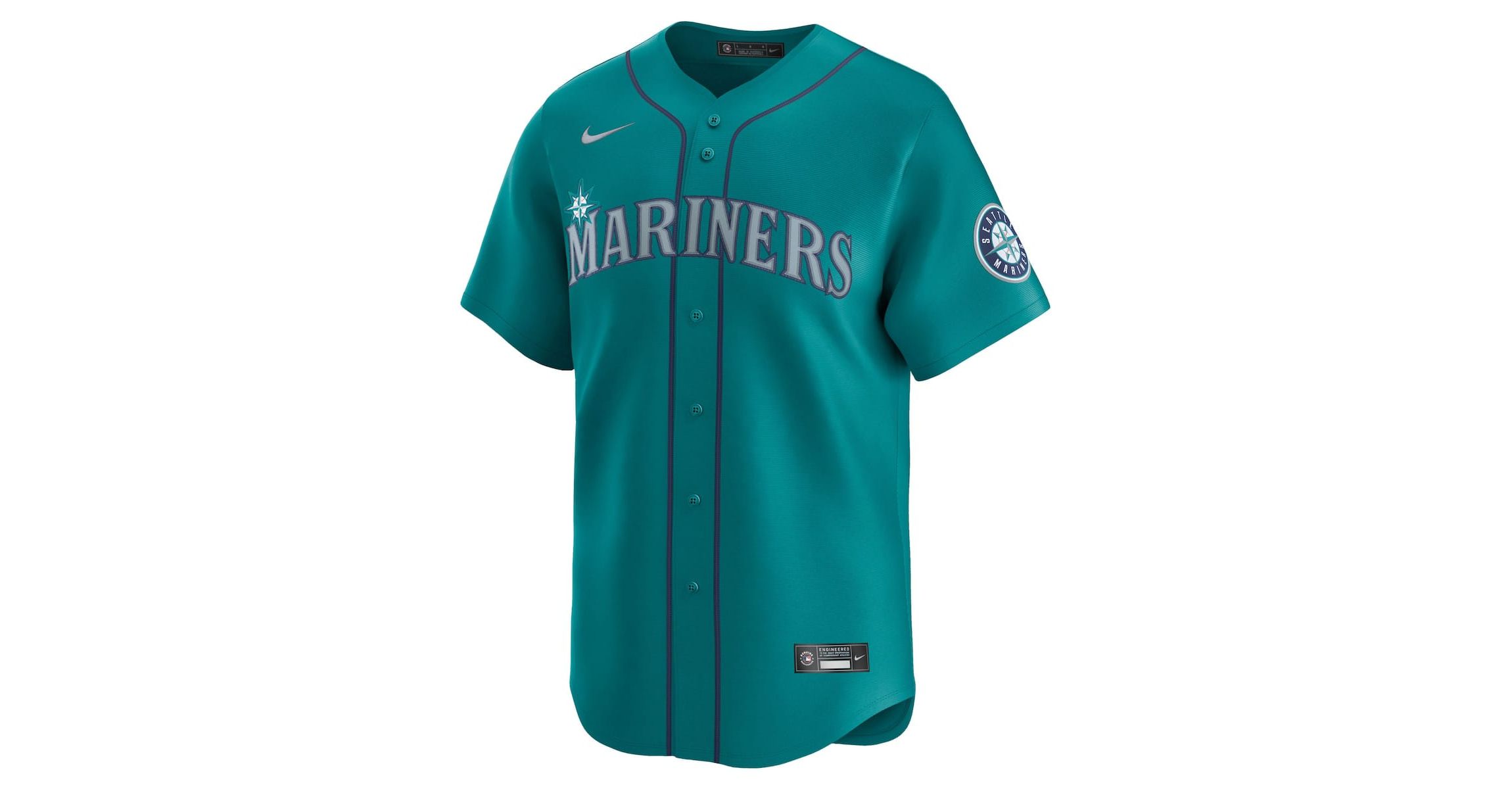 MLB Nike Cal Raleigh Seattle Mariners Alternate Limited Jersey