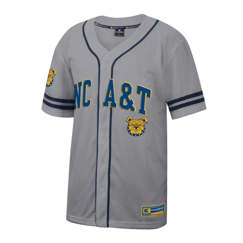 NC A&T Aggies NCAA North Carolina A&T Aggies Free Spirited Baseball Jersey