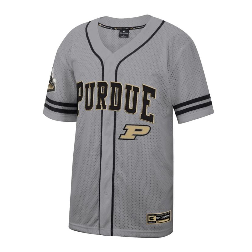 NCAA Purdue Boilermakers Free Spirited Baseball Jersey