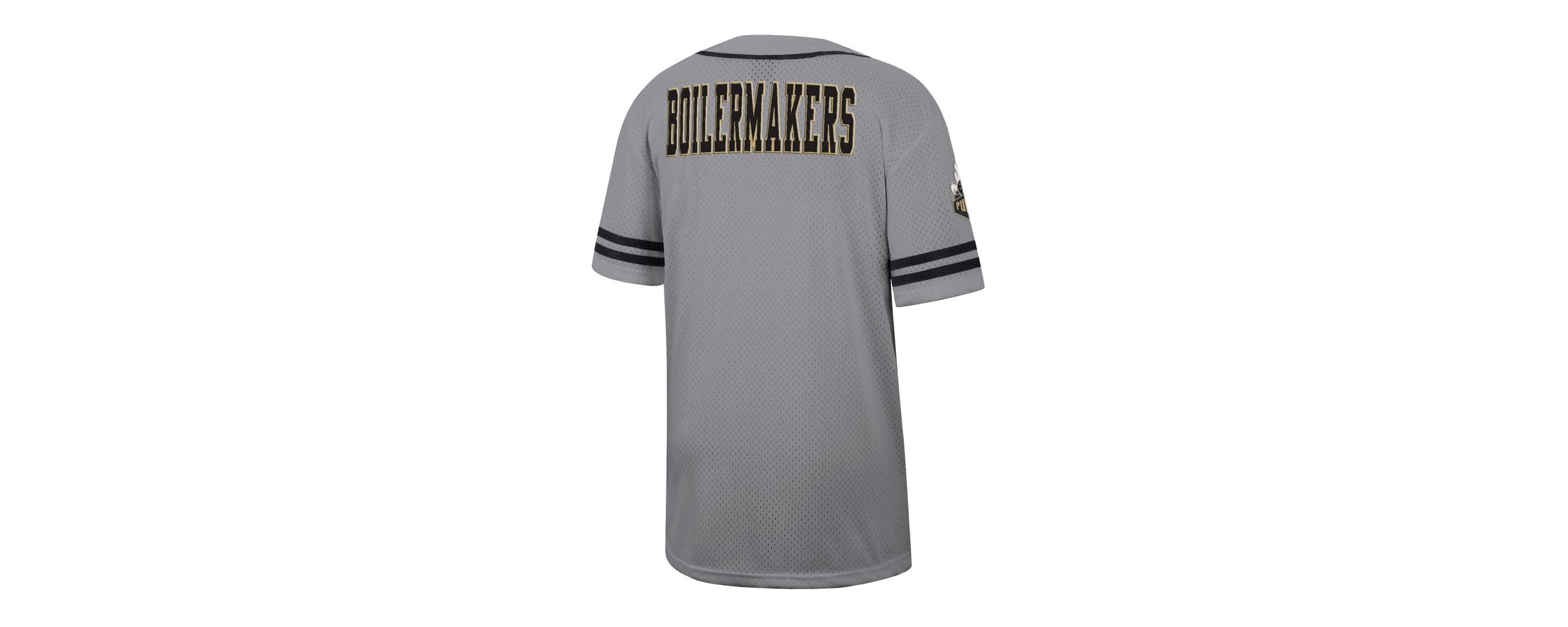 NCAA Purdue Boilermakers Free Spirited Baseball Jersey