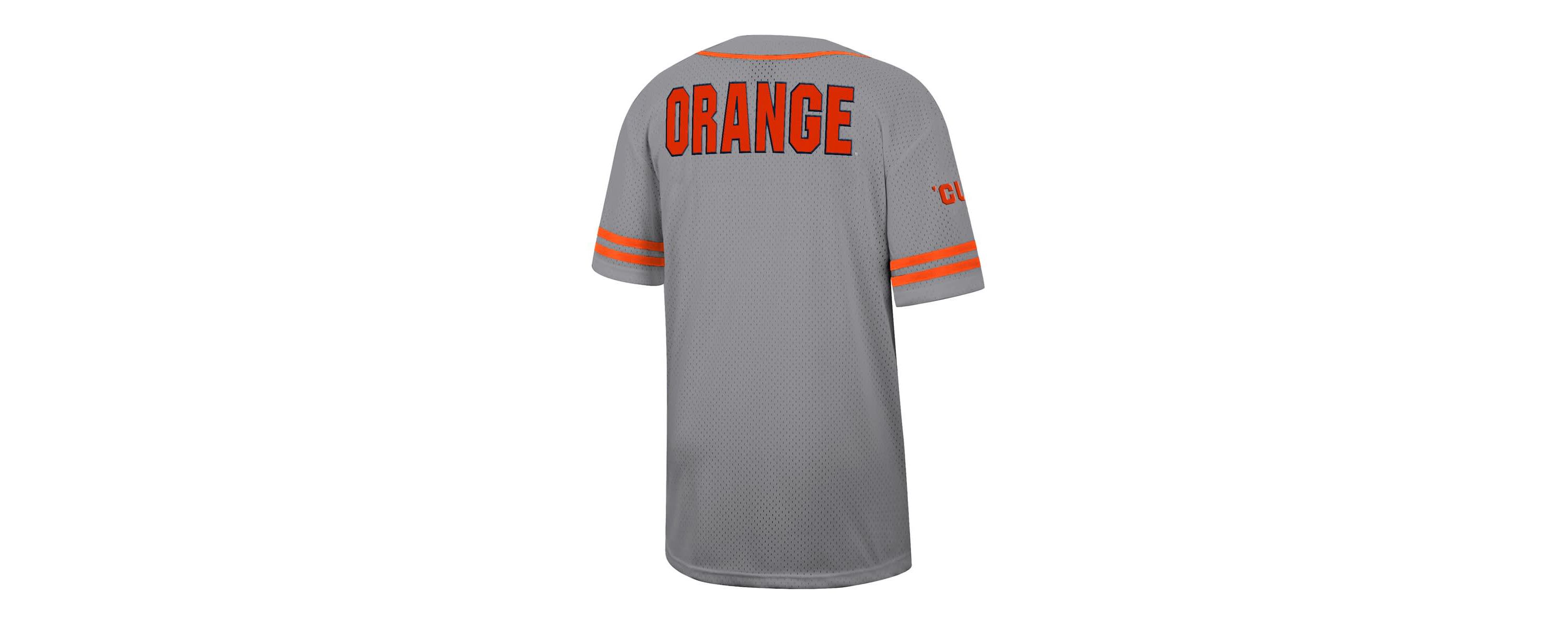 Syracuse Orange NCAA Syracuse Free Spirited Baseball Jersey