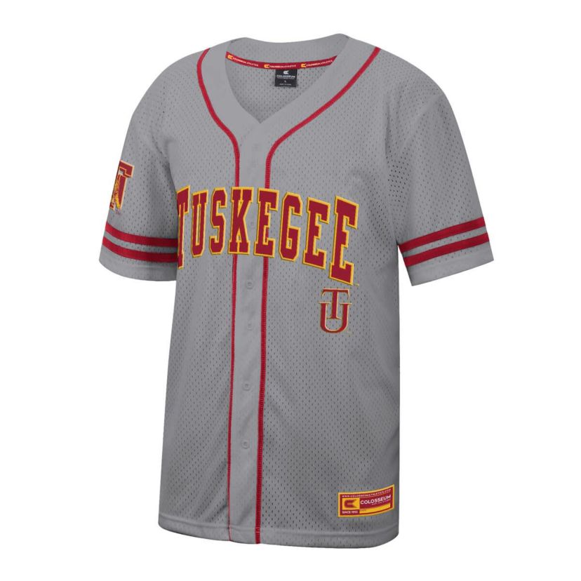 NCAA Tuskegee Golden Tigers Free Spirited Baseball Jersey