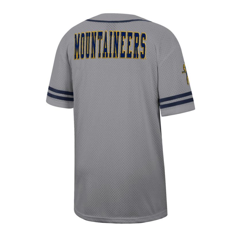 NCAA West Virginia Mountaineers Free Spirited Baseball Jersey