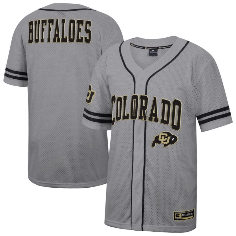 NCAA Colorado Buffaloes Free Spirited Baseball Jersey