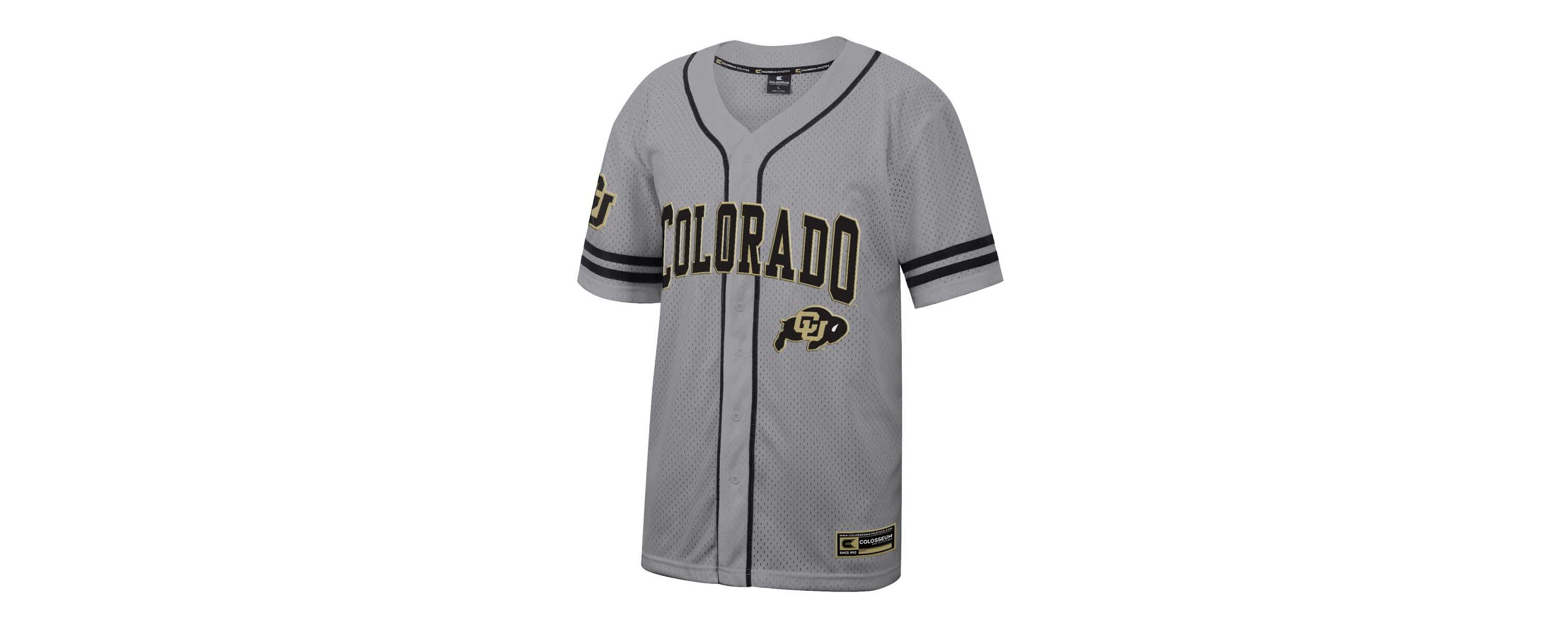 NCAA Colorado Buffaloes Free Spirited Baseball Jersey
