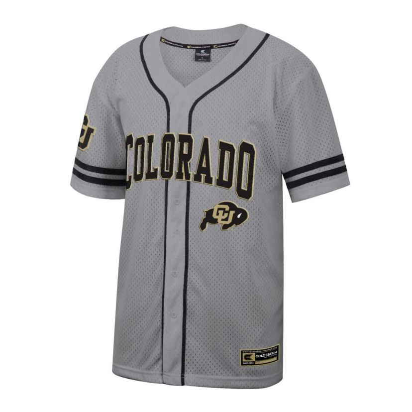 NCAA Colorado Buffaloes Free Spirited Baseball Jersey