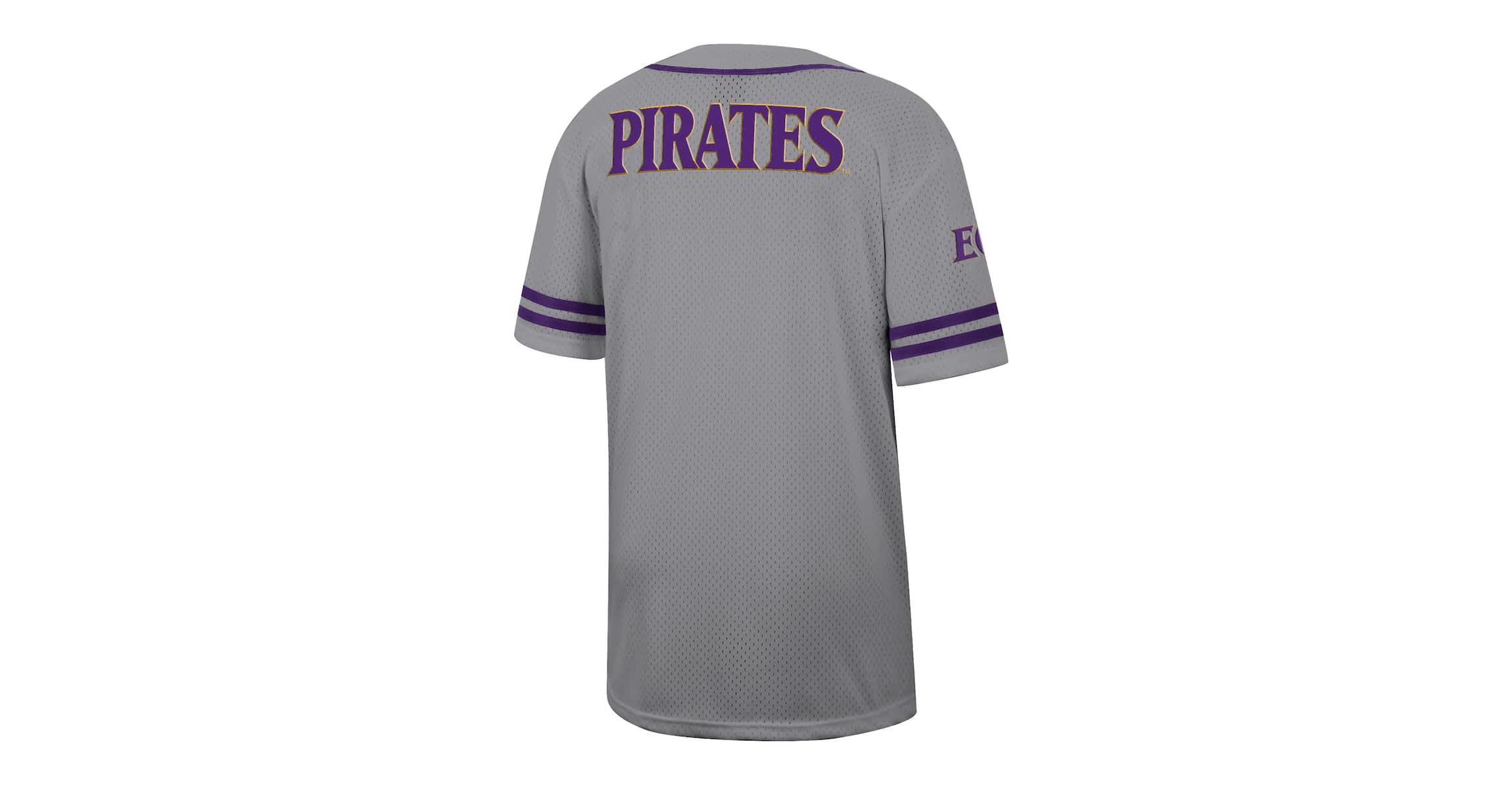 East Carolina Pirates NCAA ECU Pirates Free Spirited Baseball Jersey