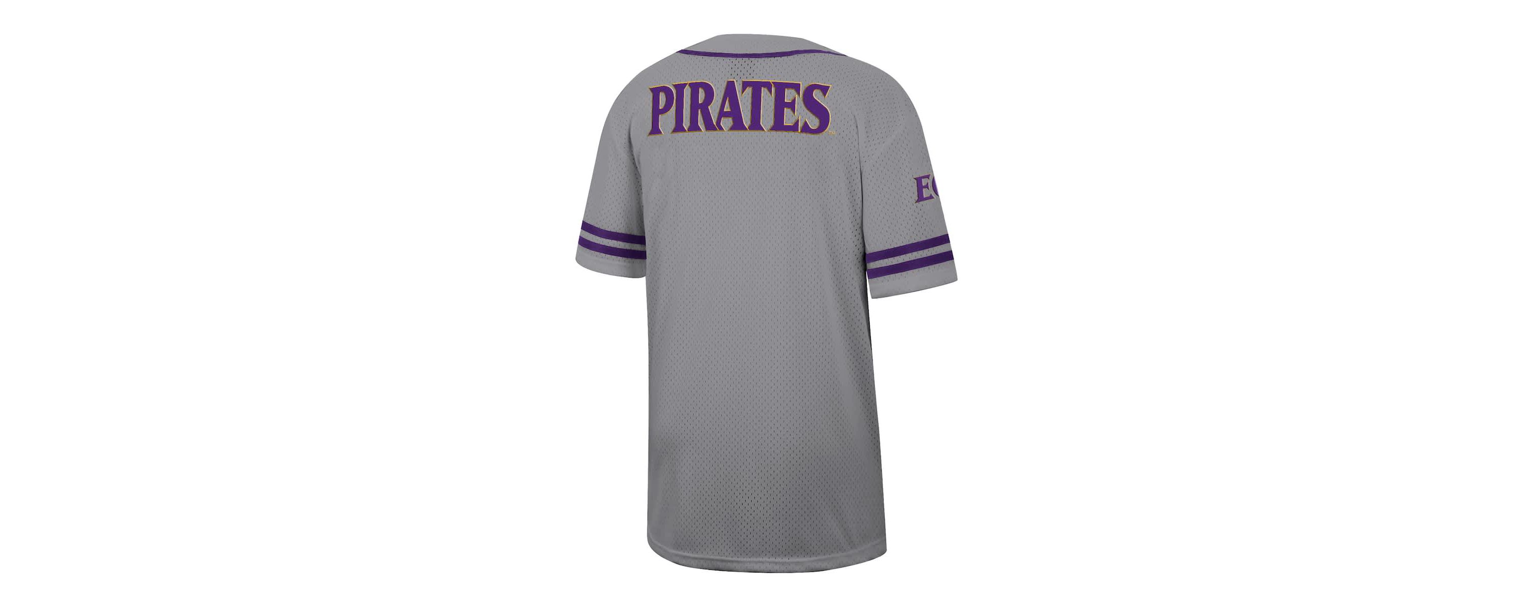 East Carolina Pirates NCAA ECU Pirates Free Spirited Baseball Jersey