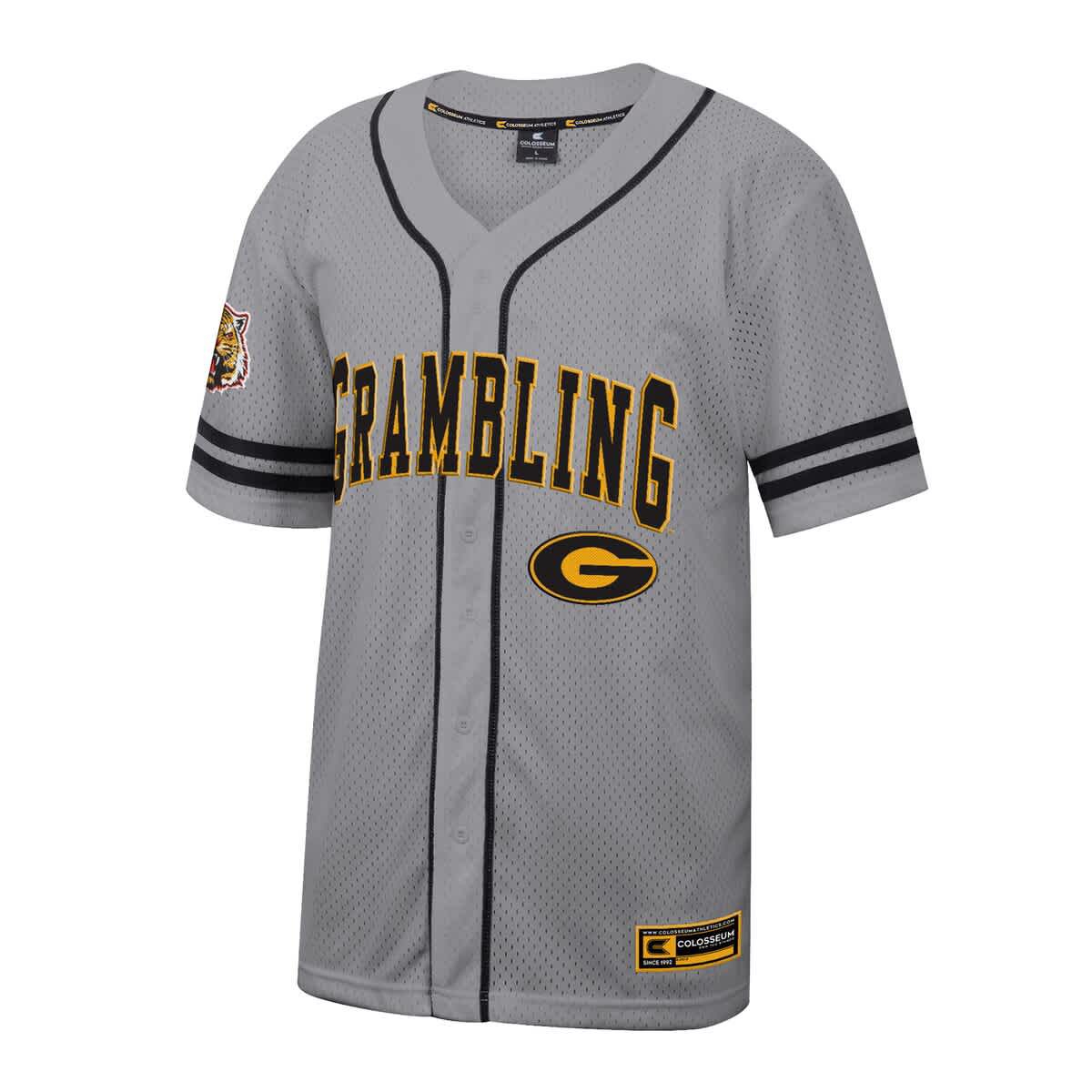 Grambling State Tigers NCAA Grambling Tigers Free Spirited Baseball Jersey