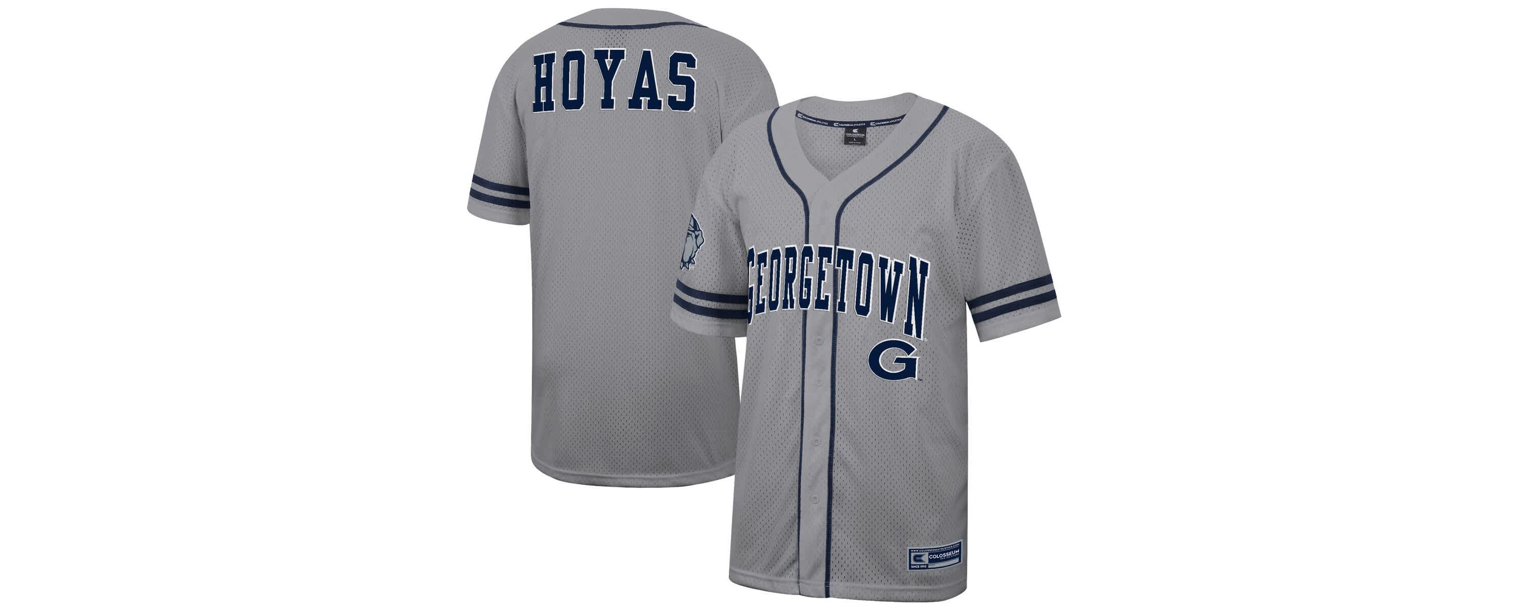 NCAA Georgetown Hoyas Free Spirited Baseball Jersey